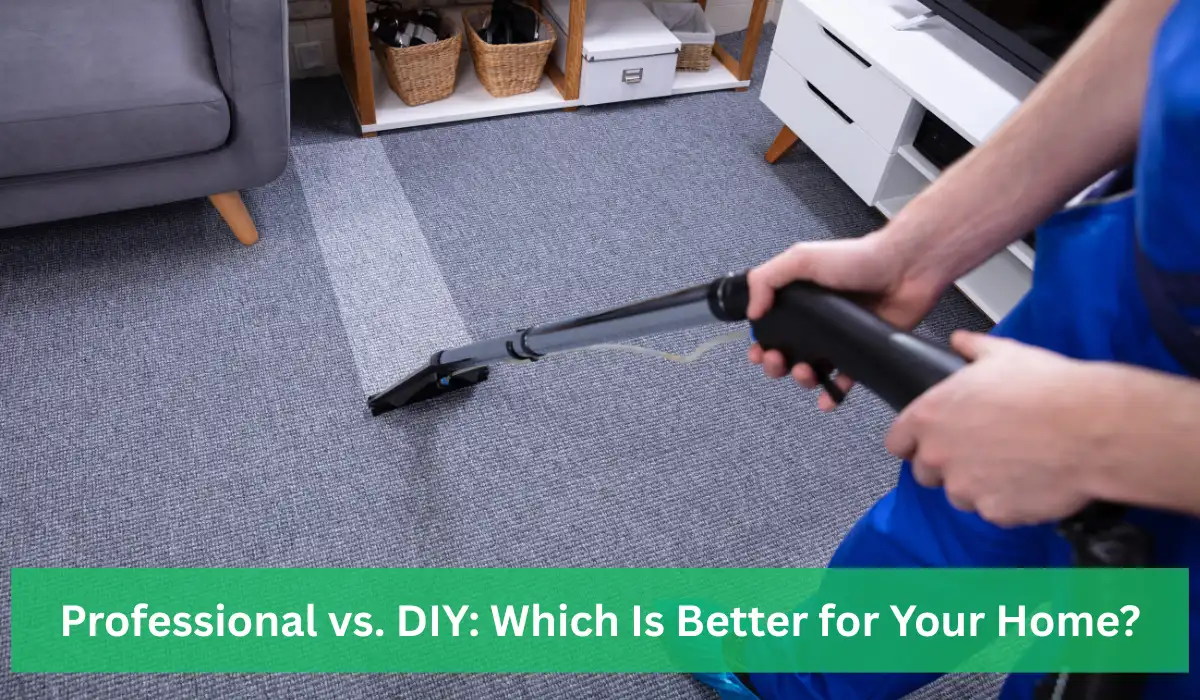 Carpet Cleaning Professional clean the carpet.